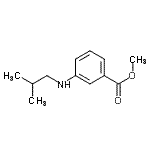 CAS 登录号：537041-65-9， 甲基3-(异丁基氨基)苯甲酸酯
