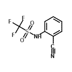CAS 登录号：53718-42-6， N-(2-氰基苯基)-1,1,1-三氟甲烷磺酰胺