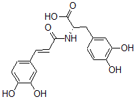 CAS 登录号：53755-02-5， N-[3',4'-二羟基-(E)-肉桂酰]-3-羟基-L-酪氨酸