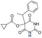 CAS#: 53761-10-7, 5-(Cyclopropylcarbonyloxy)-5-(1-Phenylethyl)-2,4,6(1H,3H,5H)-Pyrimidinetrione