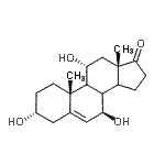 CAS#: 537718-07-3, (3alpha,7beta,8xi,9xi,11alpha,14xi)-3,7,11-Trihydroxyandrost-5-En-17-One
