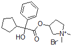 CAS 登录号：53808-86-9， 利吡咯溴铵