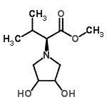 CAS#: 538372-71-3, Methyl (2S)-2-(3,4-Dihydroxy-1-Pyrrolidinyl)-3-Methylbutanoate