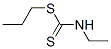 CAS 登录号：53859-67-9， 乙基二硫代氨基甲酸丙酯
