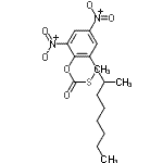 CAS#: 5386-77-6, O-[2,4-Dinitro-6-(2-Octanyl)Phenyl] S-Methyl Carbonothioate