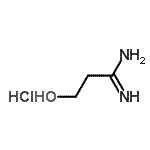 CAS#: 53868-56-7, 3-Hydroxypropanimidamide Hydrochloride (1:1)