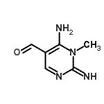 CAS 登录号：5388-29-4， 6-氨基-2-亚氨基-1-甲基-1,2-二氢-5-嘧啶甲醛