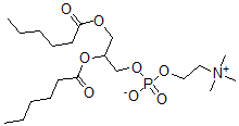 CAS 登录号：53892-41-4， 1,2-己酰磷脂酰胆碱