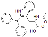 CAS#: 53924-42-8, (alphar)-alpha-(Acetylamino)-alpha-(Diphenylmethyl)-1H-Indole-3-Propionic Acid