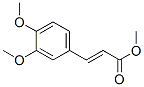 CAS 登录号：5396-64-5， (E)-3-(3,4-二甲氧基苯基)-2-丙烯酸甲酯