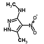 CAS#: 53960-84-2, N,5-Dimethyl-4-Nitro-1H-Pyrazol-3-Amine