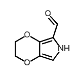 CAS#: 539857-76-6, 2,3-Dihydro-6H-[1,4]Dioxino[2,3-c]Pyrrole-5-Carbaldehyde