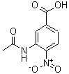 CAS 登录号：54002-27-6， 3-乙酰氨基-4-硝基苯甲酸
