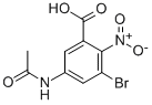 CAS 登录号：54002-32-3， 5-(乙酰氨基)-3-溴-2-硝基-苯甲酸