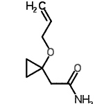 CAS#: 540133-81-1, 2-[1-(Allyloxy)Cyclopropyl]Acetamide