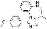 CAS#: 54028-93-2, 5,6-Dihydro-1-(4-Methoxyphenyl)-4-Methyl-4H-[1,2,4]Triazolo[4,3-a][1,5]Benzodiazepine