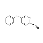 CAS#: 540463-68-1, 5-Phenoxy-2-Pyrimidinecarbonitrile