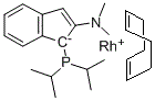 CAS#: 540492-55-5, 3-Di-Iso-Propylphosphoranylidene-2-(N,N-Dimethylamino)-1H-Indene(1,5-Cyclooctadiene)Rhodium(I)