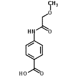 CAS#: 54057-65-7, 4-[(Methoxyacetyl)Amino]Benzoic Acid