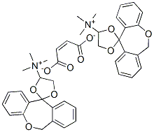 CAS#: 54061-21-1, Dimethyl(Spiro(Dibenz(b,e)Oxepin-11(6H),2-(1,3)Dioxolane)-4-Methyl)Ammonium Maleate