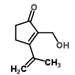 CAS 登录号：540745-44-6， 2-(羟基甲基)-3-异丙烯基-2-环戊烯-1-酮