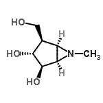 CAS#: 540776-11-2, (1R,2R,3R,4R,5R)-4-(Hydroxymethyl)-6-Methyl-6-Azabicyclo[3.1.0]Hexane-2,3-Diol