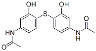 CAS#: 5411-79-0, N-[4-(4-Acetamido-2-Hydroxy-Phenyl)Sulfanyl-3-Hydroxy-Phenyl]Acetamide