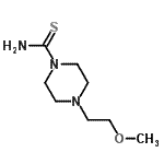 CAS#: 54147-48-7, 4-(2-Methoxyethyl)-1-Piperazinecarbothioamide