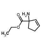 CAS 登录号：541506-73-4， 乙基1-氨基-2-环戊烯-1-羧酸酯