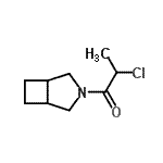 CAS 登录号：54152-21-5， 1-(3-氮杂双环[3.2.0]庚-3-基)-2-氯-1-丙酮