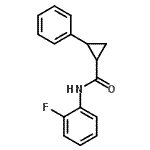 CAS#: 541544-20-1, N-(2-Fluorophenyl)-2-Phenylcyclopropanecarboxamide