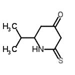 CAS 登录号：541548-89-4， 2-异丙基-6-硫代-4-哌啶酮