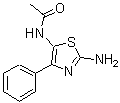CAS 登录号：54167-89-4， N-(2-氨基-4-苯基-1,3-噻唑-5-基)乙酰胺