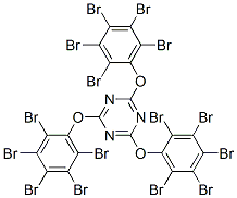CAS#: 54203-05-3, 2,4,6-Tris(Pentabromophenoxy)-1,3,5-Triazine