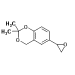 CAS 登录号：54208-71-8， 2,2-二甲基-6-(2-环氧乙烷基)-4H-1,3-苯并二氧杂环己烷