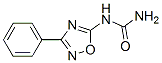 CAS 登录号：5421-95-4， 1-(3-苯基-1,2,4-恶二唑-5-基)脲