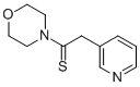 CAS 登录号：5423-64-3， 1-吗啉基-2-(3-吡啶基)乙硫酮