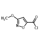 CAS#: 54258-24-1, 3-Methoxy-1,2-Oxazole-5-Carbonyl Chloride