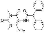 CAS#: 5426-77-7, N-(6-Amino-1,2,3,4-Tetrahydro-1,3-Dimethyl-2,4-Dioxo-Pyrimidin-5-Yl)-2,2-Diphenyl-Acetamide