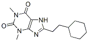 CAS 登录号：5426-90-4， 8-(2-环己基乙基)-1,3-二甲基-7H-嘌呤-2,6(1H,3H)-二酮