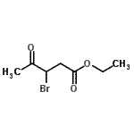 CAS 登录号：54260-84-3， 乙基3-溴-4-氧代戊酸酯