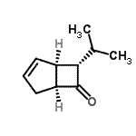 CAS 登录号：54275-99-9， (1R,5S,7S)-7-异丙基双环[3.2.0]庚-2-烯-6-酮