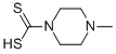 CAS 登录号：5430-77-3， 4-甲基-1-哌嗪二硫代甲酸