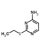 CAS 登录号：54308-63-3， 2-(乙硫基)-4-嘧啶胺