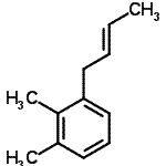 CAS#: 54340-85-1, 1-[(2E)-2-Buten-1-Yl]-2,3-Dimethylbenzene