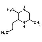 CAS#: 54365-81-0, 2,5-Dimethyl-3-Propylpiperazine