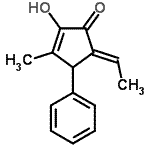 CAS#: 543692-39-3, (5E)-5-Ethylidene-2-Hydroxy-3-Methyl-4-Phenyl-2-Cyclopenten-1-One