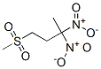 CAS 登录号：5437-69-4， 1-甲基磺酰基-3,3-二硝基-丁烷