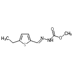 CAS#: 543702-34-7, Methyl (2E)-2-[(5-Ethyl-2-Thienyl)Methylene]Hydrazinecarboxylate