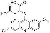 CAS 登录号：5442-51-3， 2-(6-氯-2-甲氧基-吖啶-9-基)硫基丁二酸